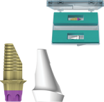 Zirconia Abutment Set - Conical - MoreDent